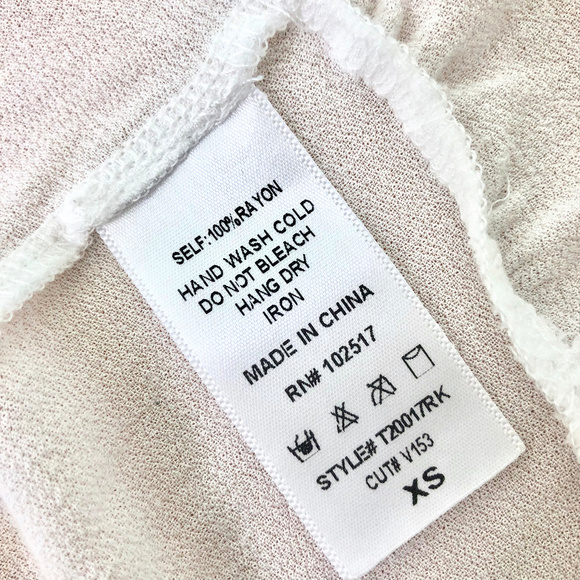 🛍️2/$20🛍️ Soprano White Lace Inset Boho Crinkle Swing Tank - Picture 6 of 6